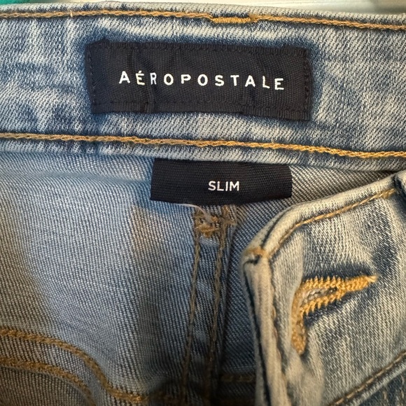 Aeropostale Men’s Light Wash Slim Premium Max Stretch Jean - Picture 10 of 10